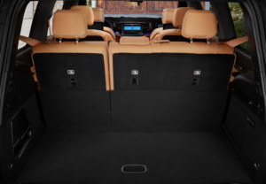The Best-in-Class rear cargo space of the 2022 Jeep Grand Wagoneer.
