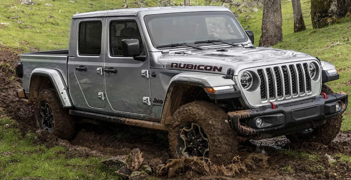 2023 Jeep Gladiator Mudding