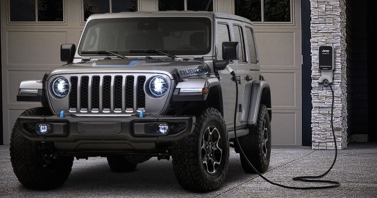 2023 Jeep Wrangler 4xe charging